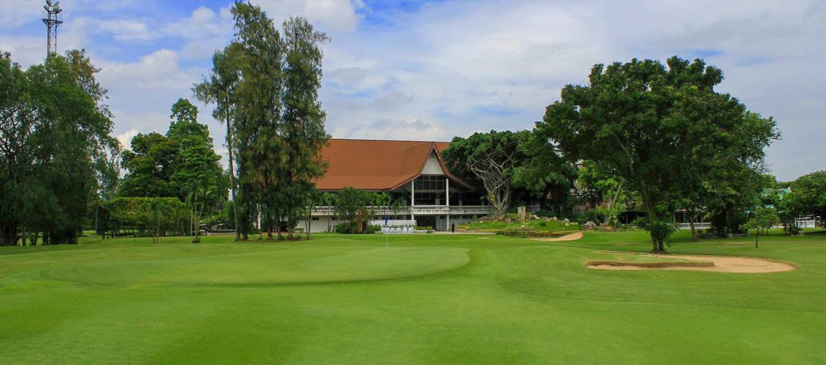 Clubhouse, Green, Ekachai Golf & Country Club, Bangkok, Thailand
