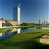 Green, Bunker, Water Hazard, Emirates Golf Club (Faldo Course), Dubai, United Arab Emirates