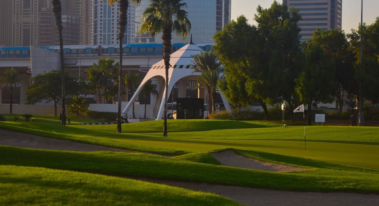 Green, Emirates Golf Club (Faldo Course), Dubai, United Arab Emirates
