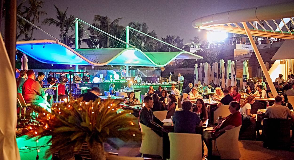 Restaurant, Emirates Golf Club (Faldo Course), Dubai, United Arab Emirates