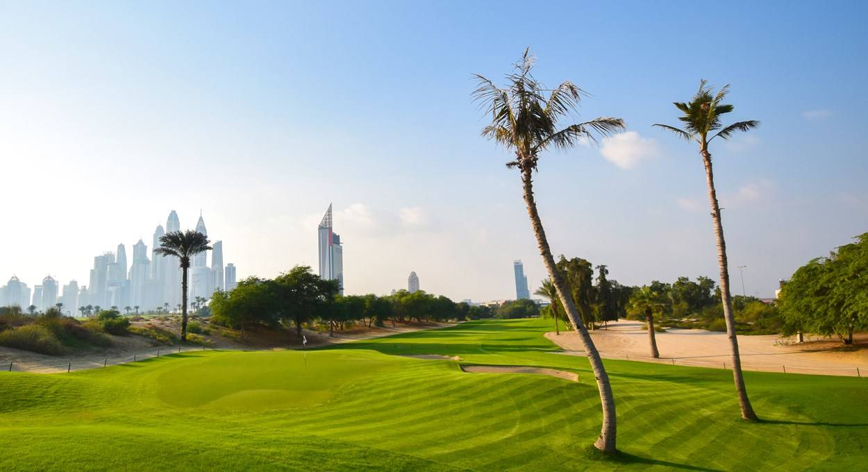 Green, Fairway, Emirates Golf Club (Majlis Course), Dubai, United Arab Emirates
