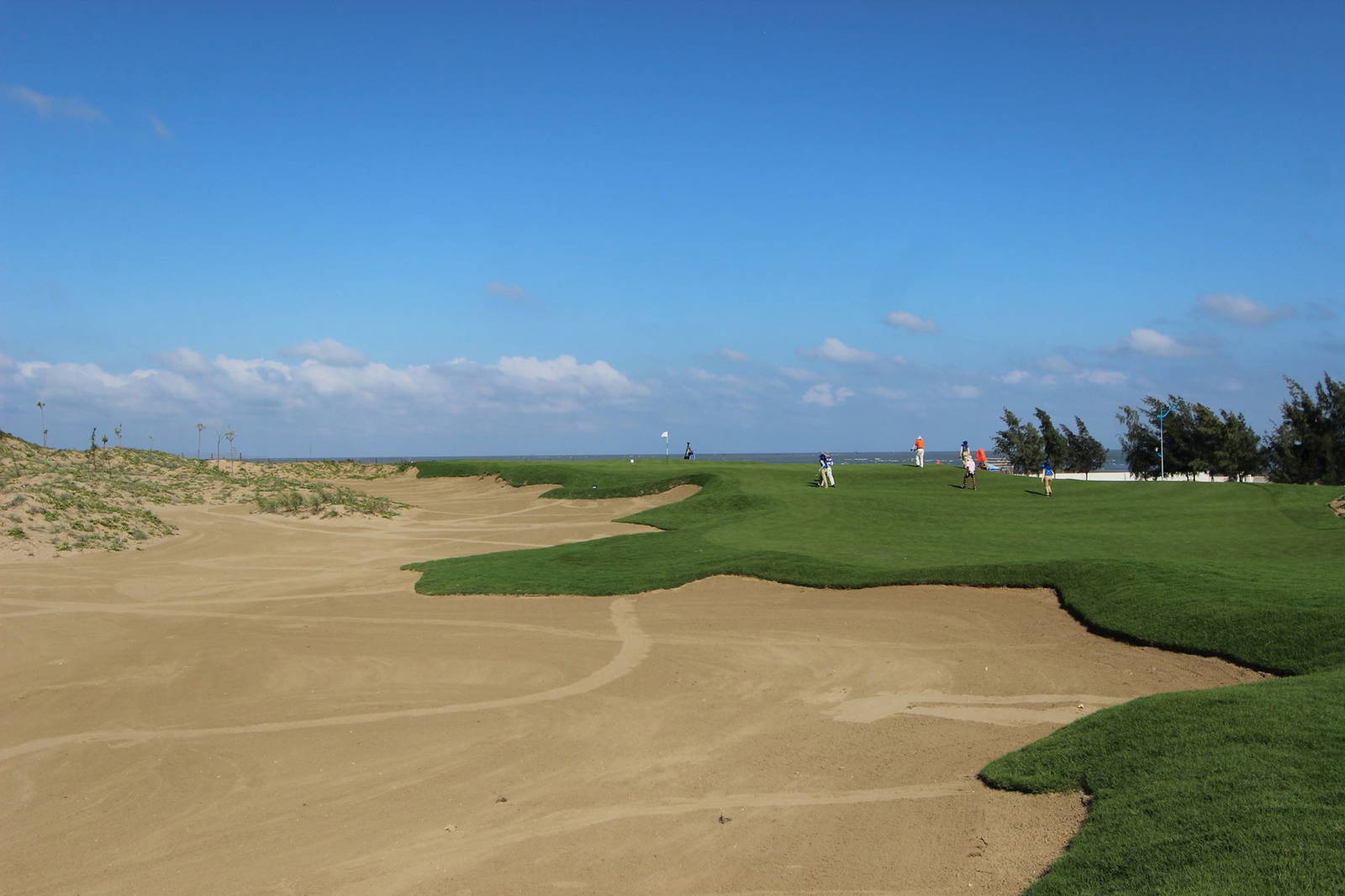 Fairway Bunker, FLC Samson Golf Links , Hanoi, Vietnam