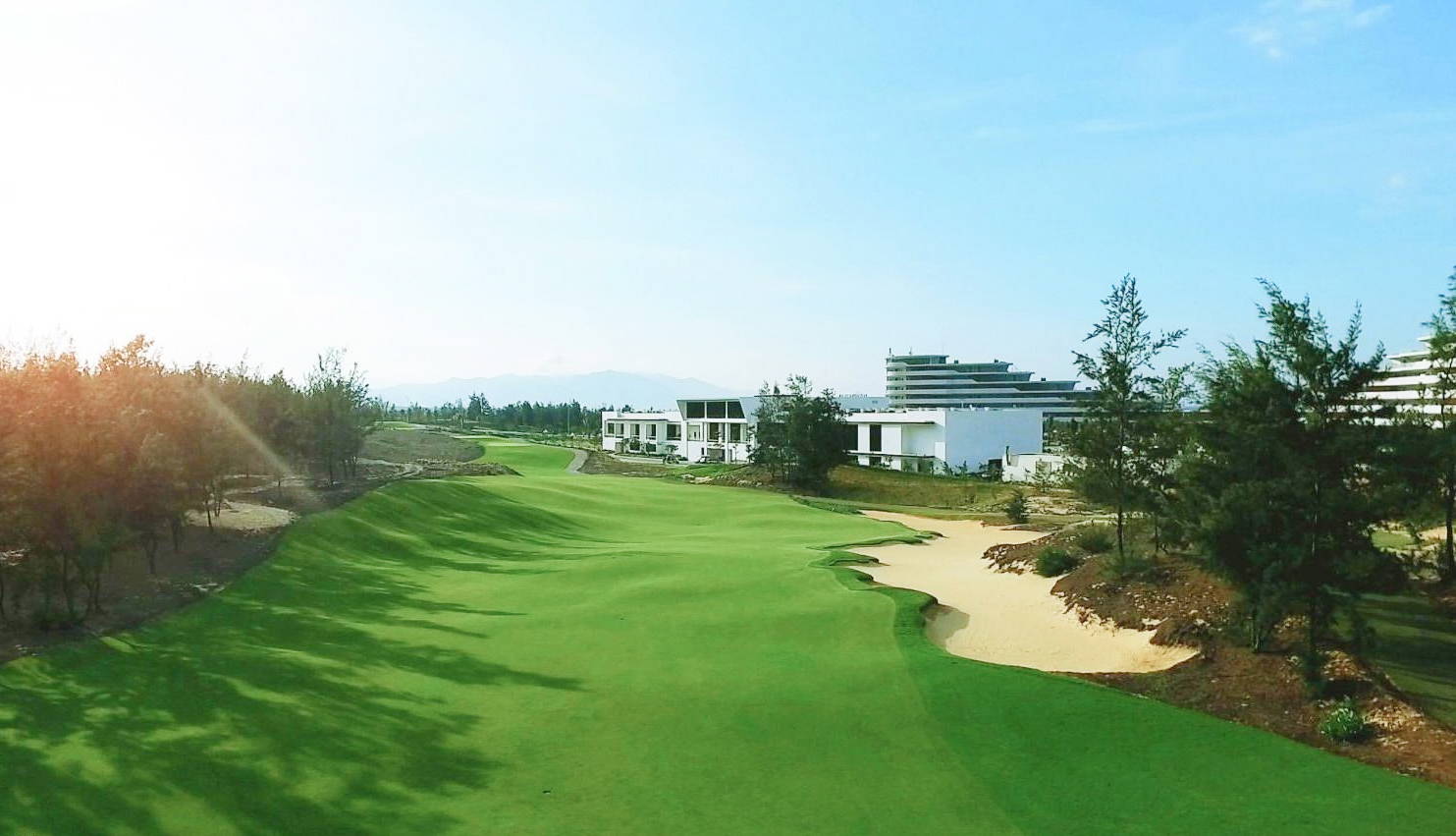 Fairway, Bunker, FLC Samson Golf Links , Hanoi, Vietnam