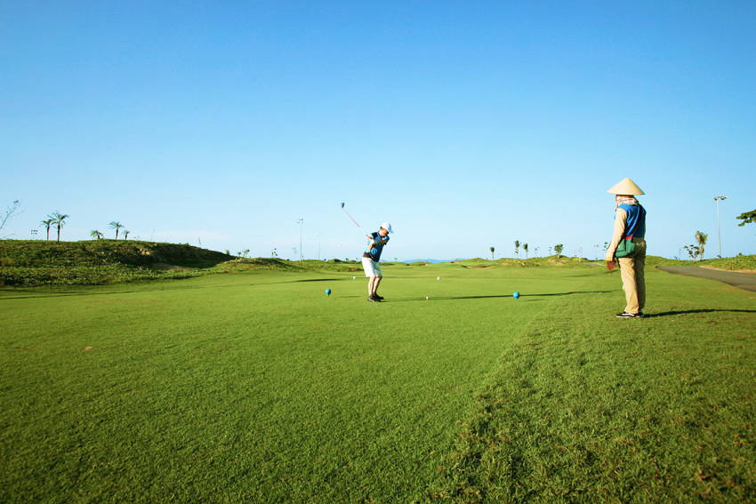 Tee Box, FLC Samson Golf Links , Hanoi, Vietnam