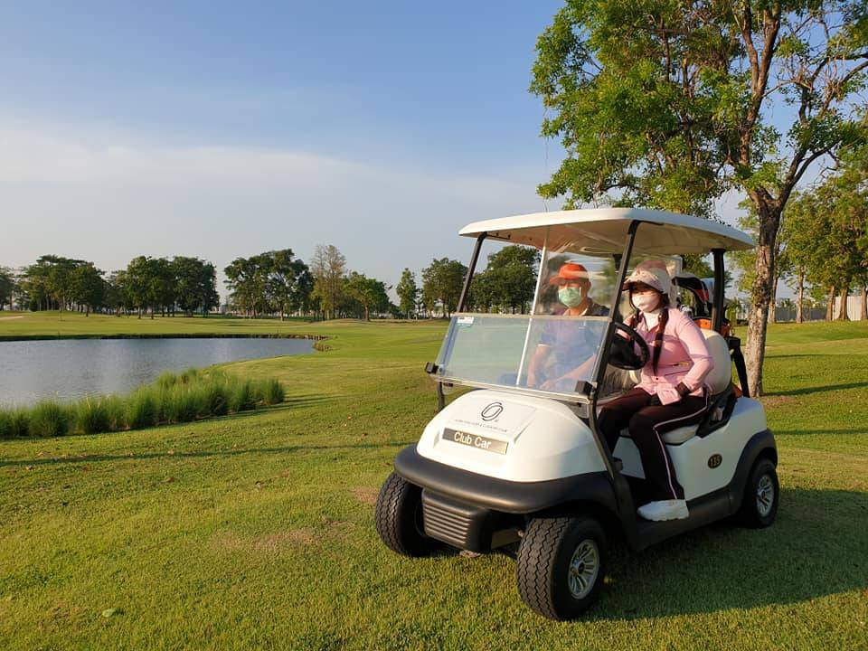 Cart, Flora Ville Golf & Country Club, Bangkok, Thailand
