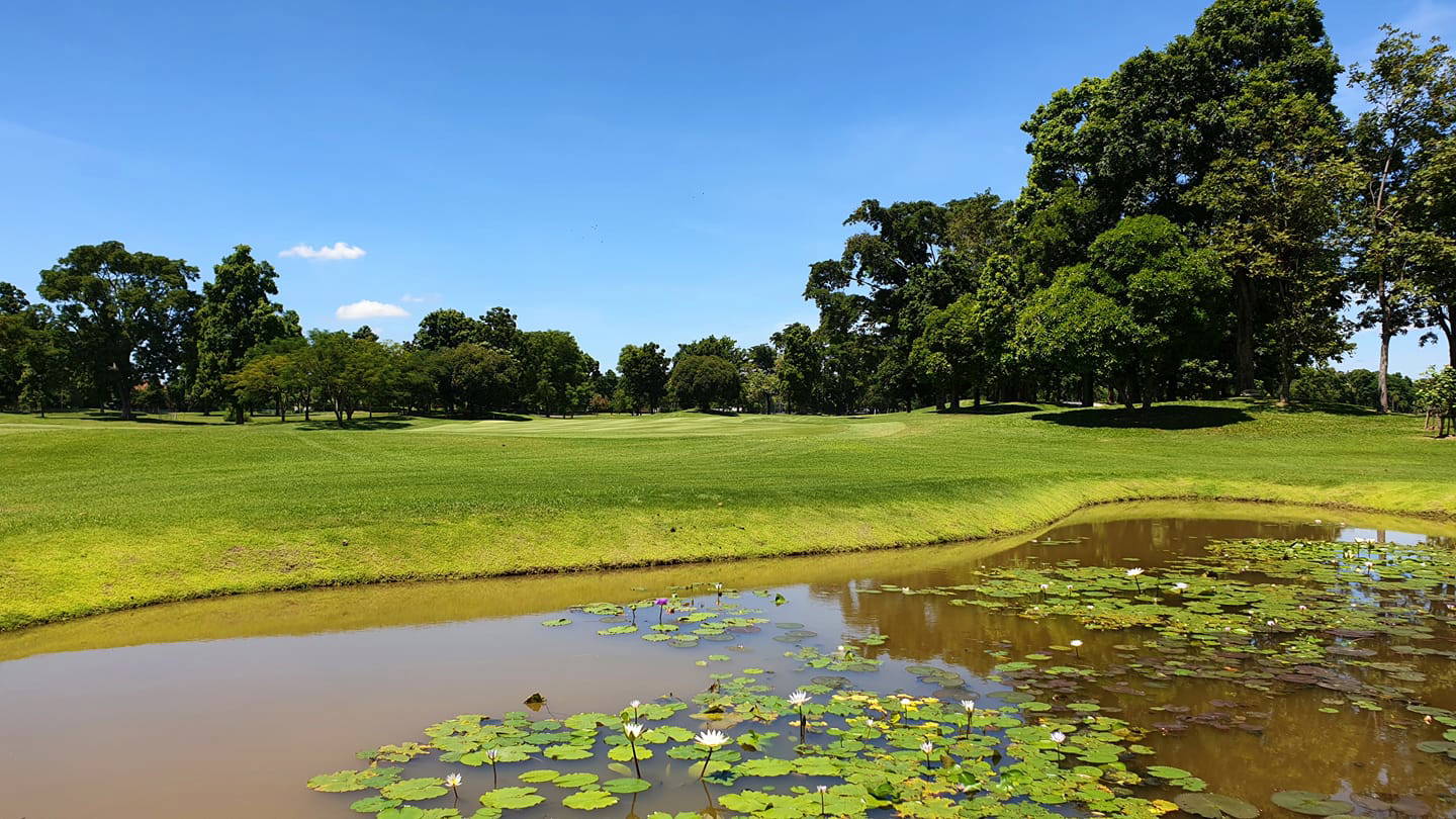 Fairway, Water Hazard, Flora Ville Golf & Country Club, Bangkok, Thailand