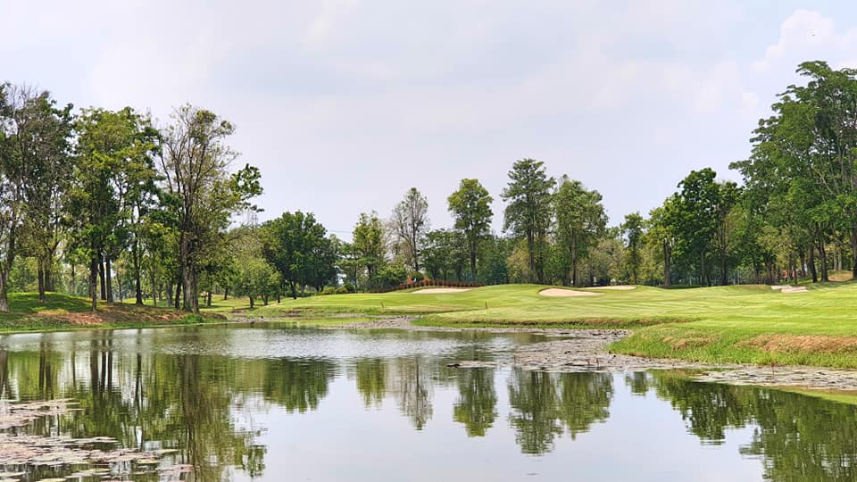 Fairway, Water Hazard, Flora Ville Golf & Country Club, Bangkok, Thailand