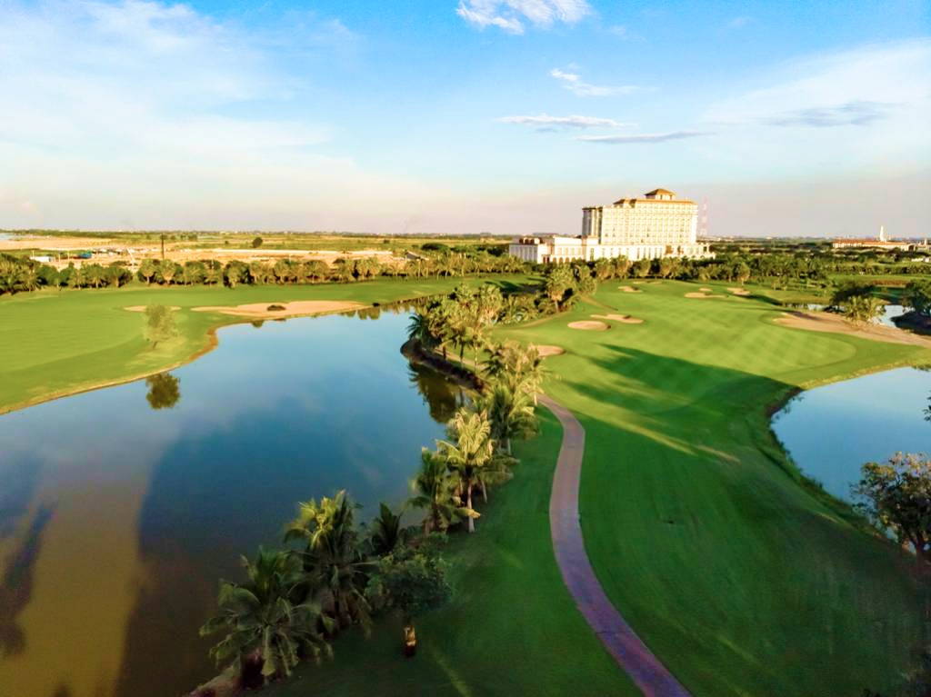 Aerial View, Garden City Golf Club, Phnom Penh, Cambodia