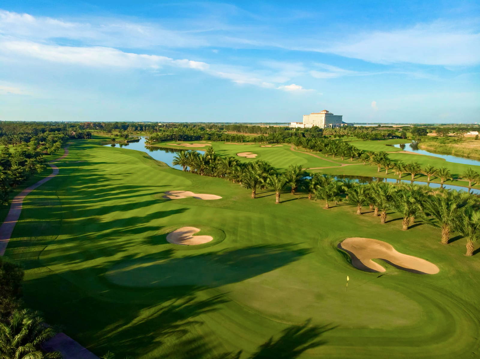 Green, Fairway, Bunker, Garden City Golf Club, Phnom Penh, Cambodia