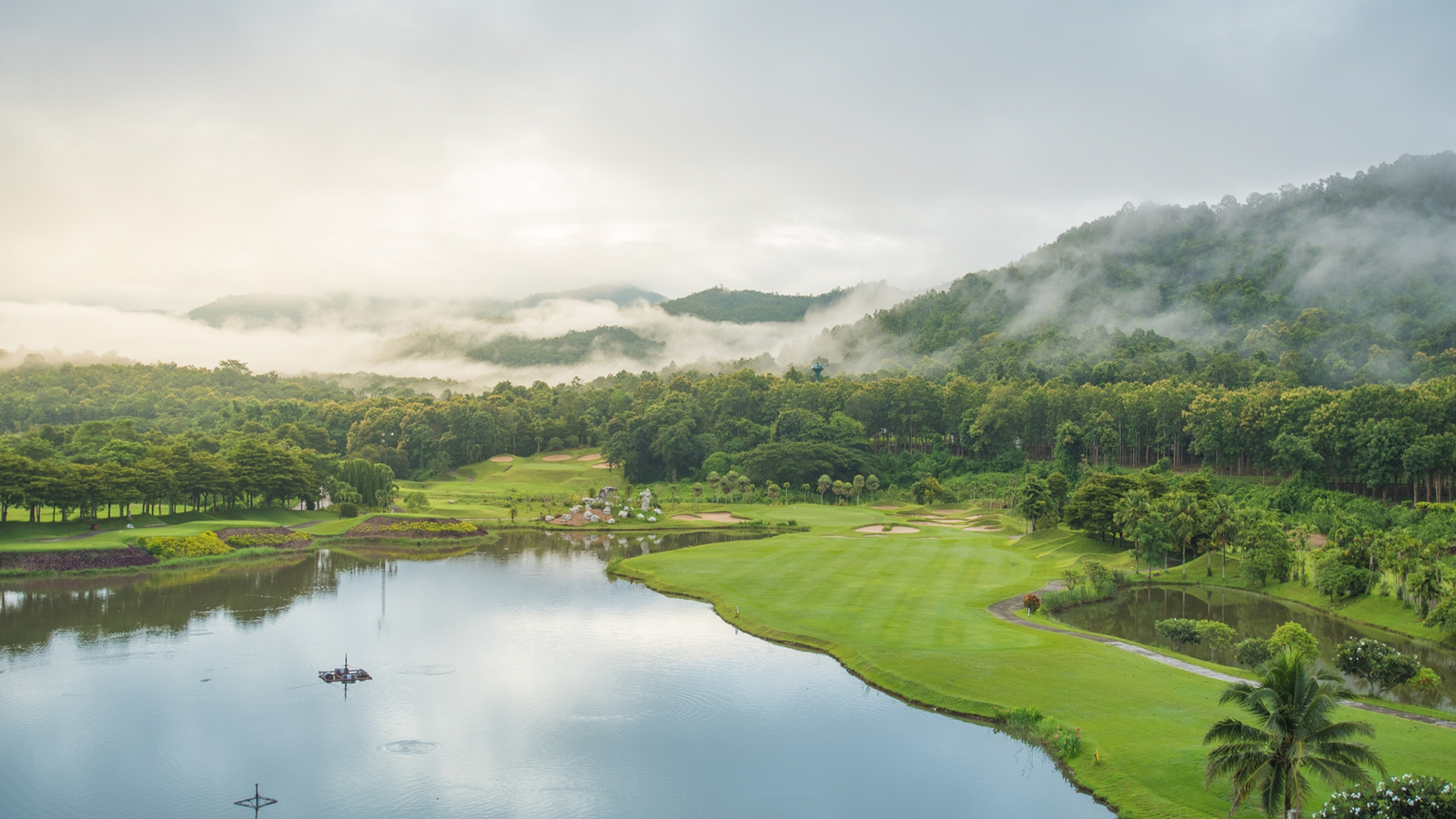 Aerial View, Gassan Khuntan Golf & Resort, Chiang Mai, Thailand