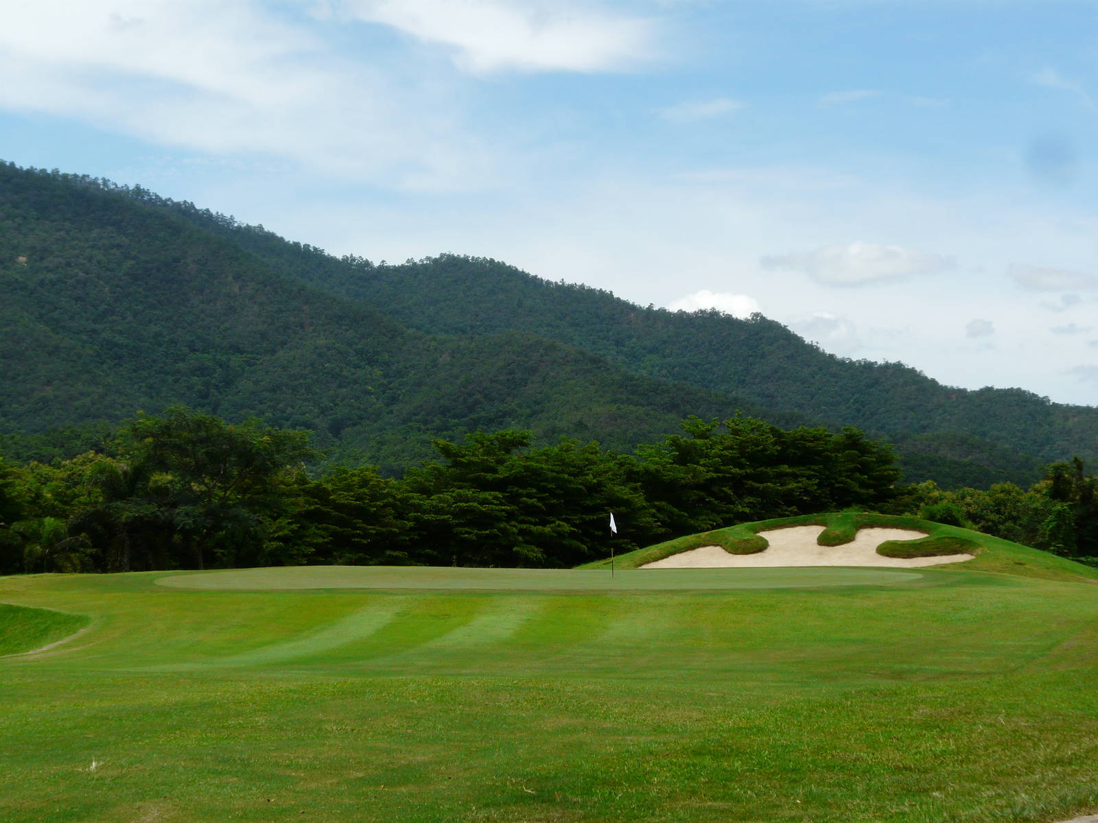 Green, Bunker, Gassan Khuntan Golf & Resort, Chiang Mai, Thailand