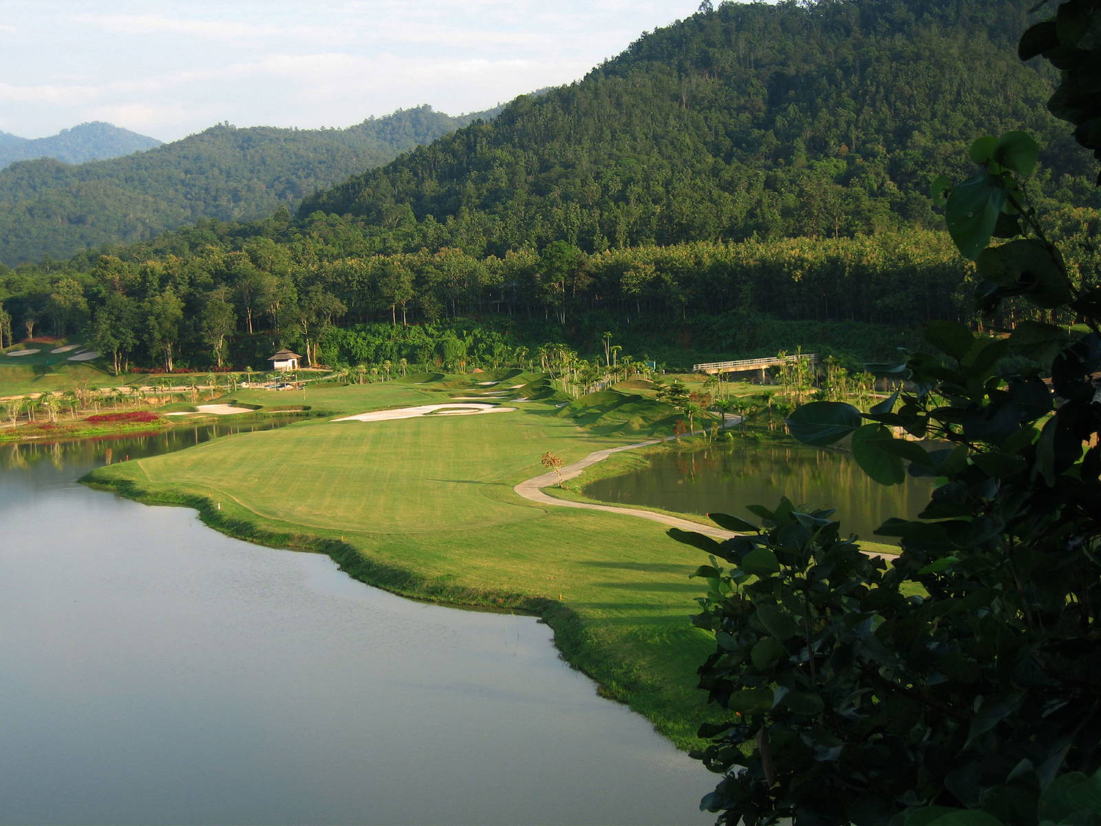 Fairway, Water Hazard, Gassan Khuntan Golf & Resort, Chiang Mai, Thailand