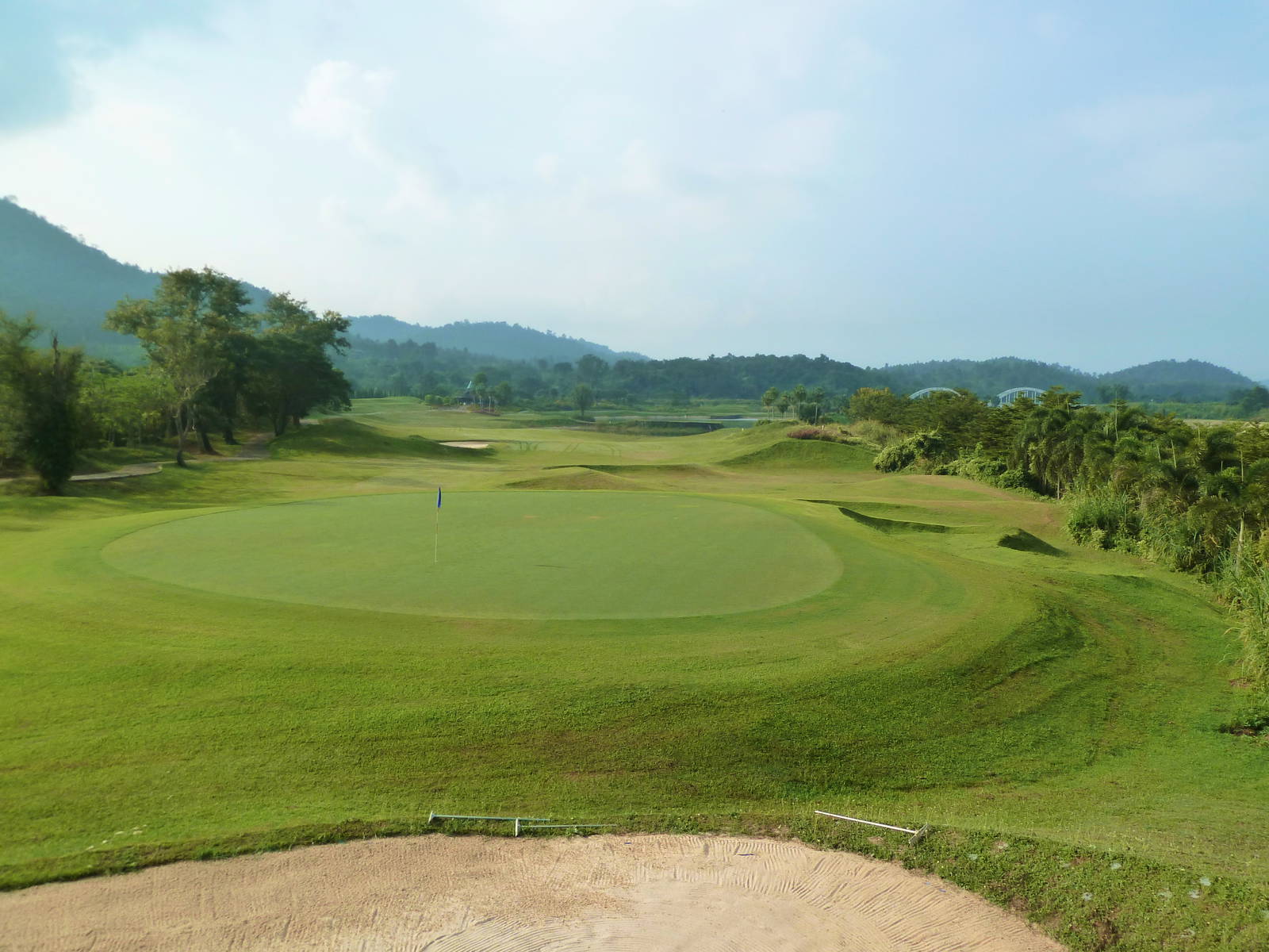 Green, Bunker, Gassan Khuntan Golf & Resort, Chiang Mai, Thailand