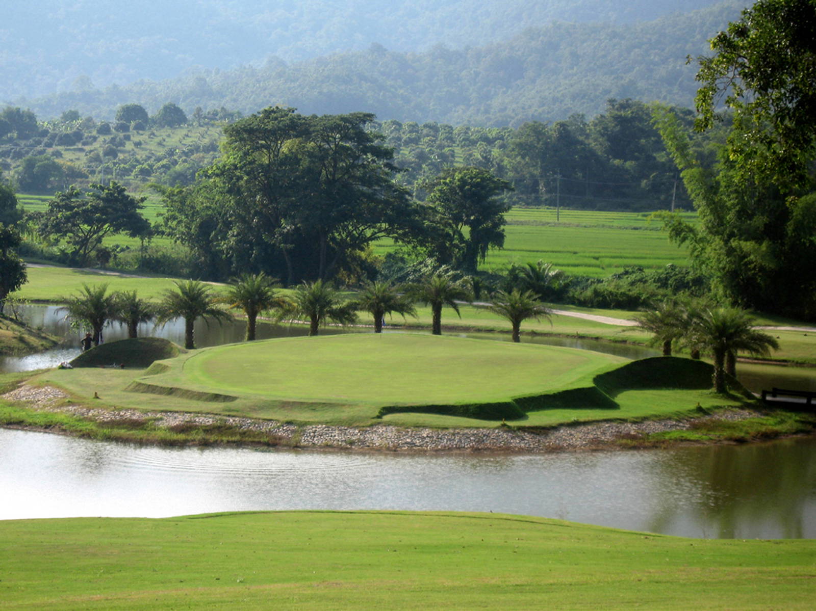 Island Green, Gassan Khuntan Golf & Resort, Chiang Mai, Thailand
