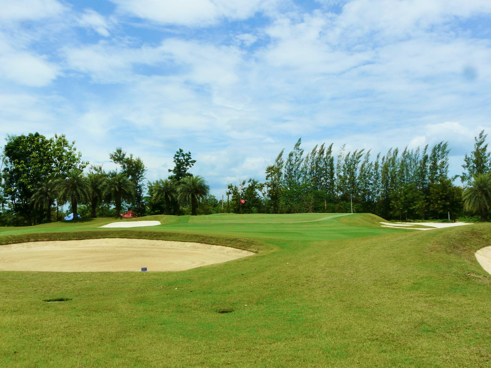 Approach, Fairway Bunker, Gassan Legacy Golf Club, Chiang Mai, Thailand