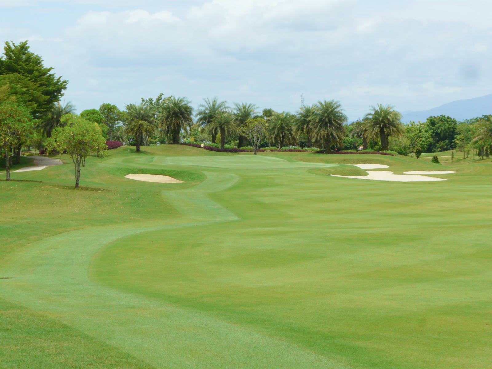 Approach, Fairway, Gassan Legacy Golf Club, Chiang Mai, Thailand