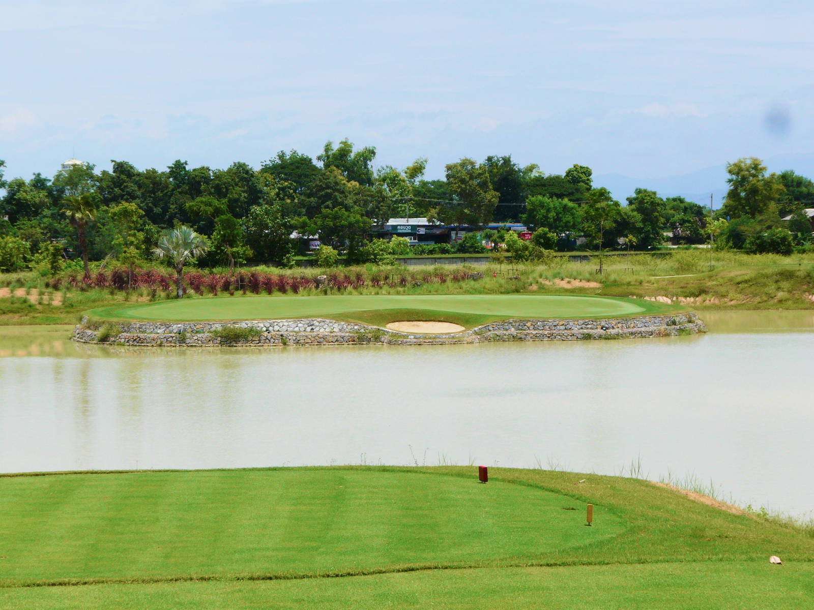 Island Green, Gassan Legacy Golf Club, Chiang Mai, Thailand