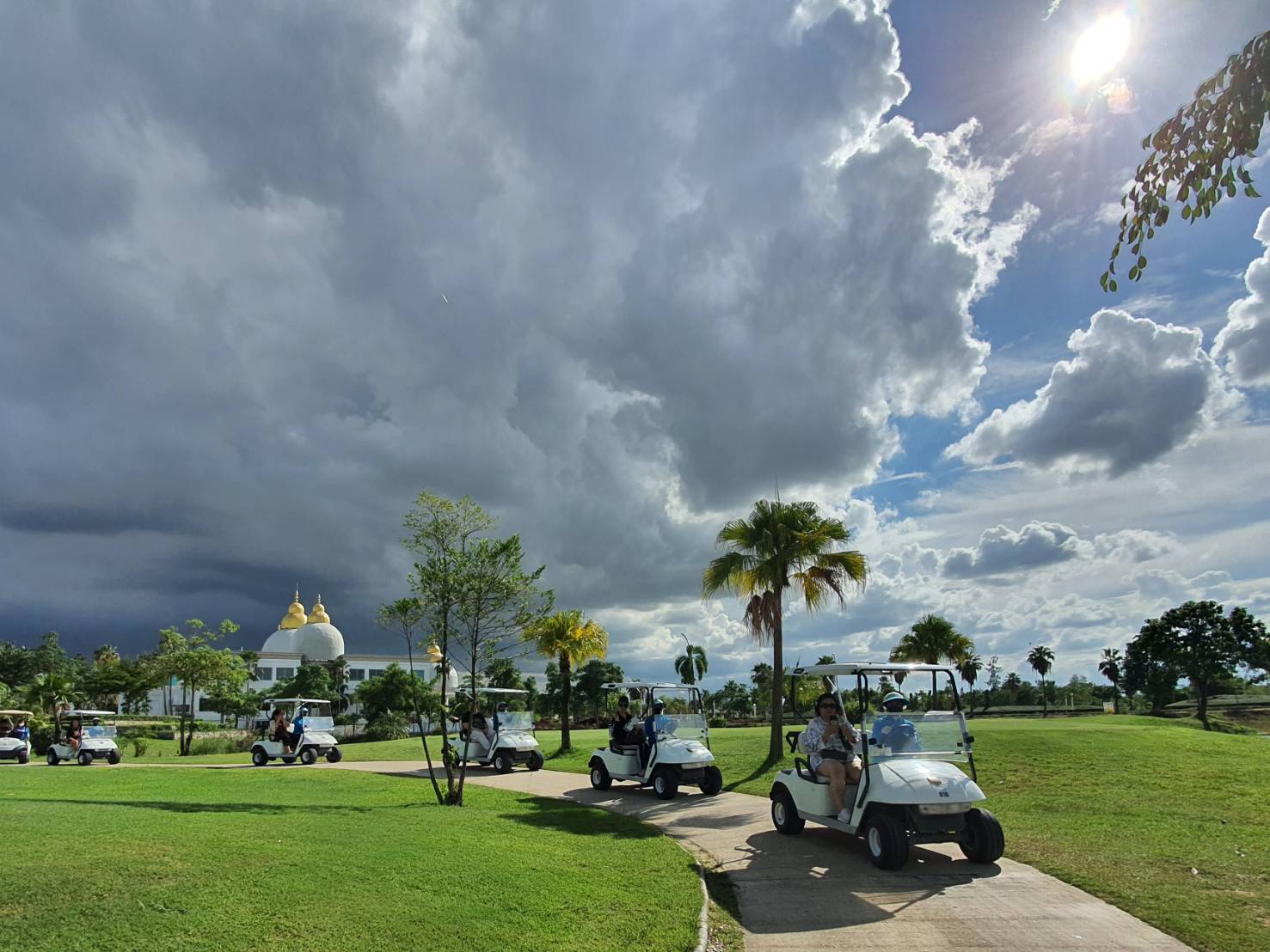 Cart, Gassan Panorama Golf Club , Chiang Mai, Thailand