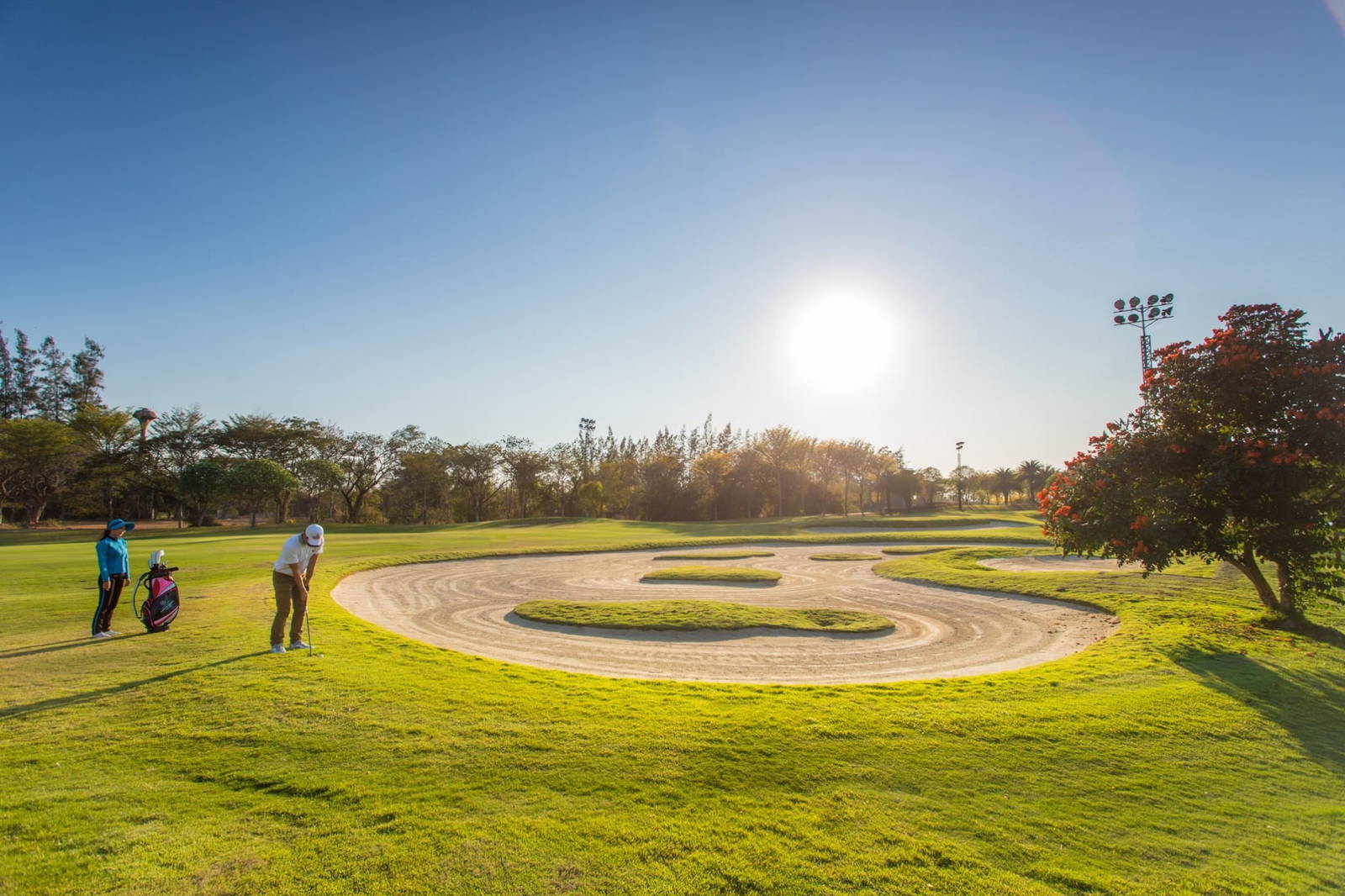 Fairway Bunker, Gassan Panorama Golf Club , Chiang Mai, Thailand