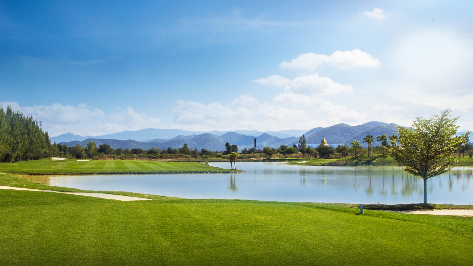 Tee Box, Gassan Panorama Golf Club , Chiang Mai, Thailand