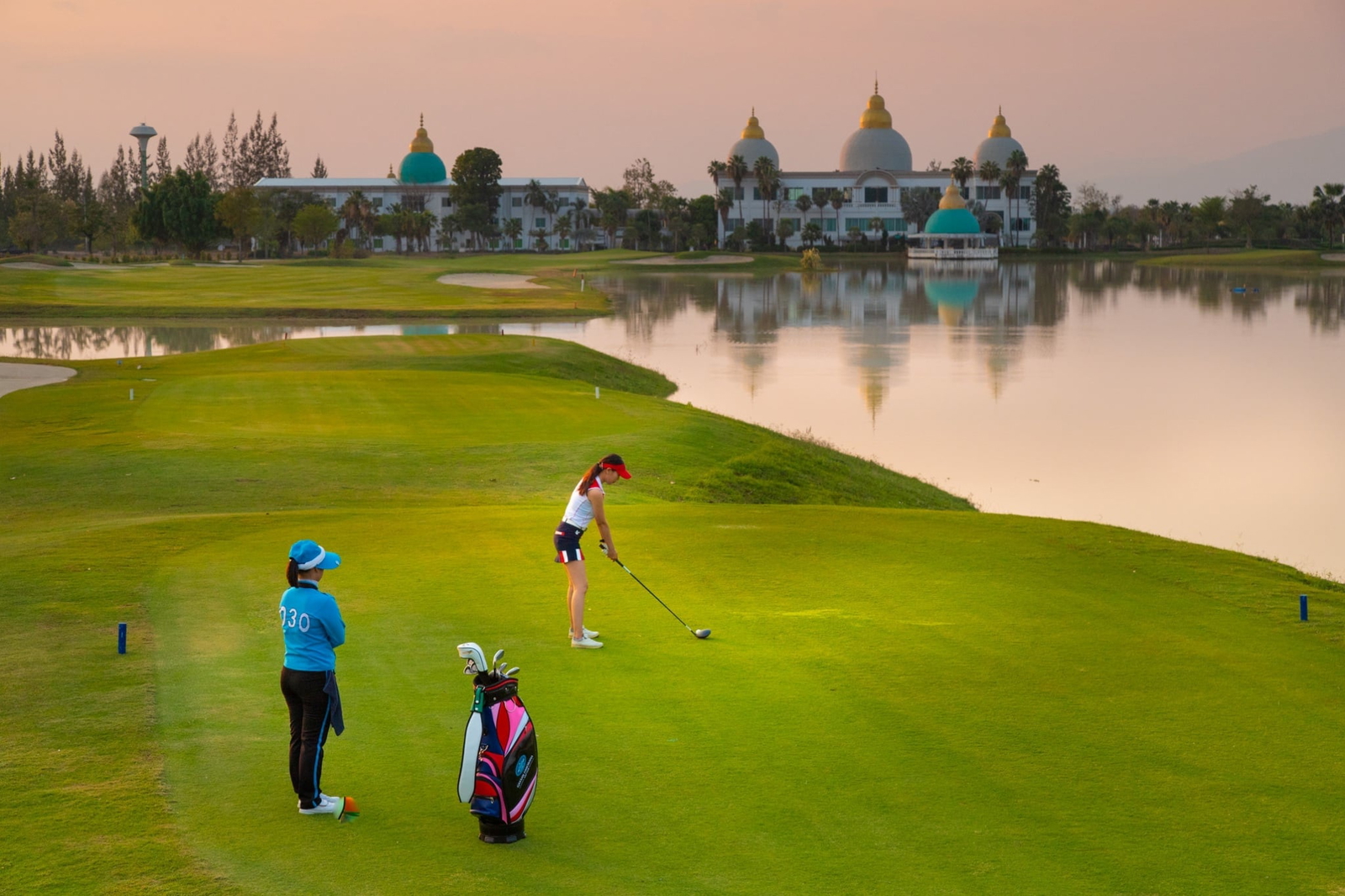 Tee Box, Gassan Panorama Golf Club , Chiang Mai, Thailand