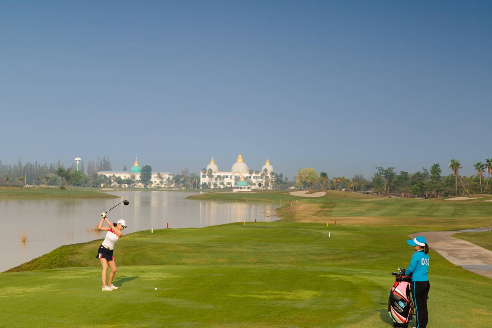 Tee Box, Gassan Panorama Golf Club , Chiang Mai, Thailand
