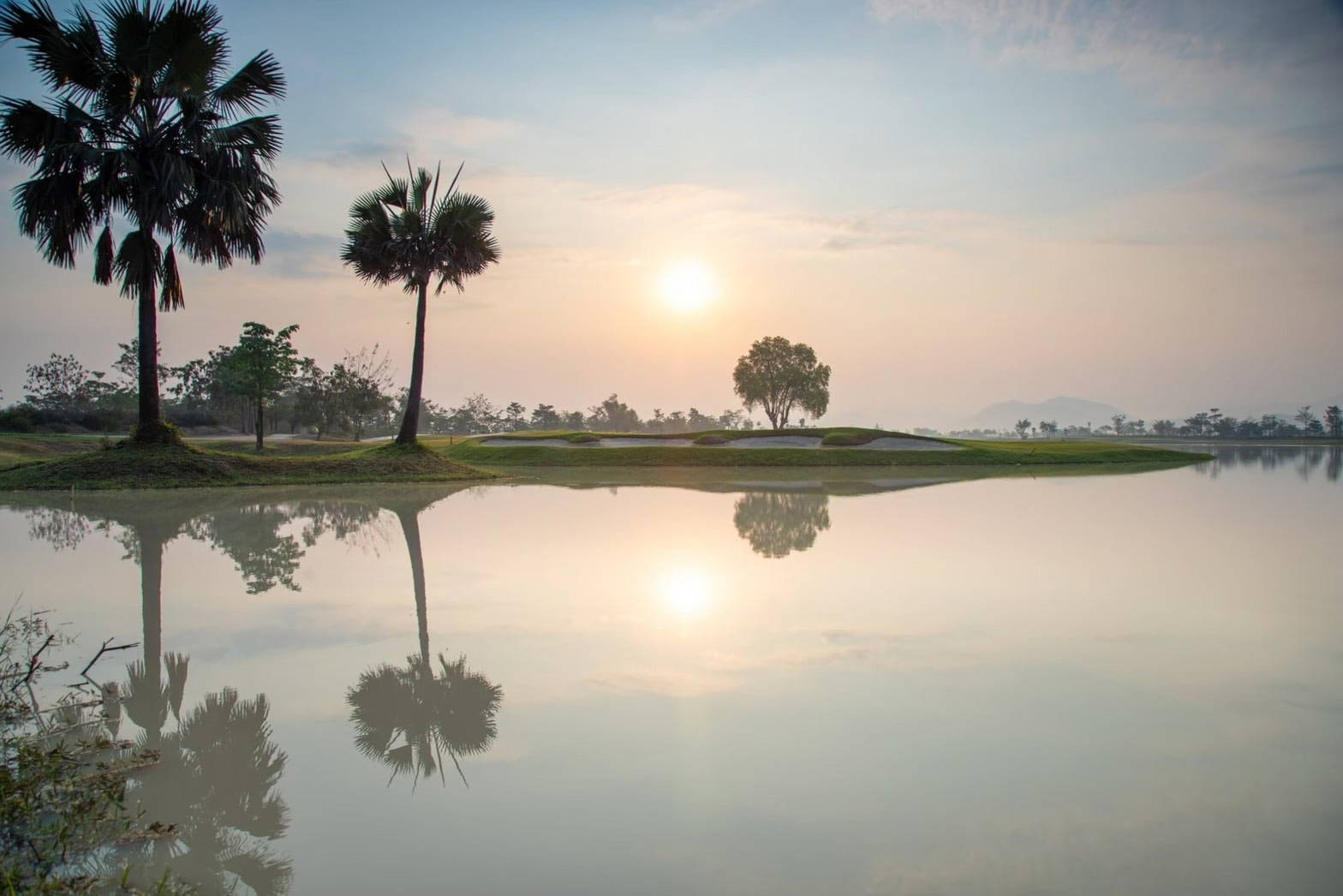 Water Hazard, Gassan Panorama Golf Club , Chiang Mai, Thailand