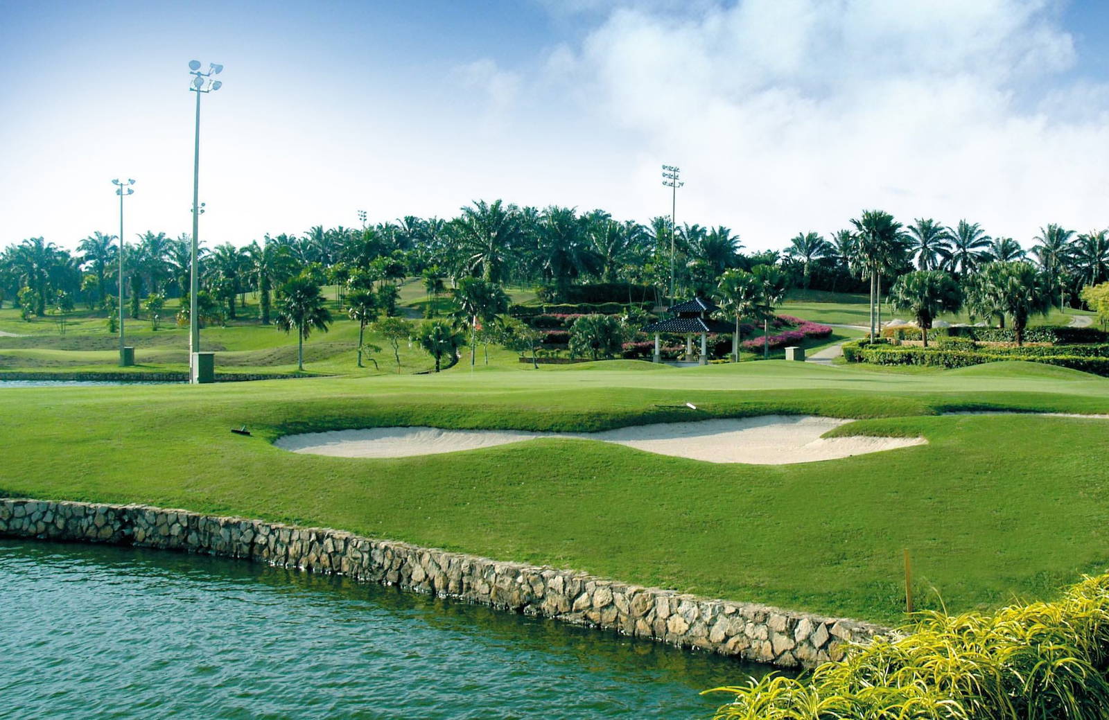 Green, Bunker, Glenmarie Golf & Country Club, Kuala Lumpur, Malaysia