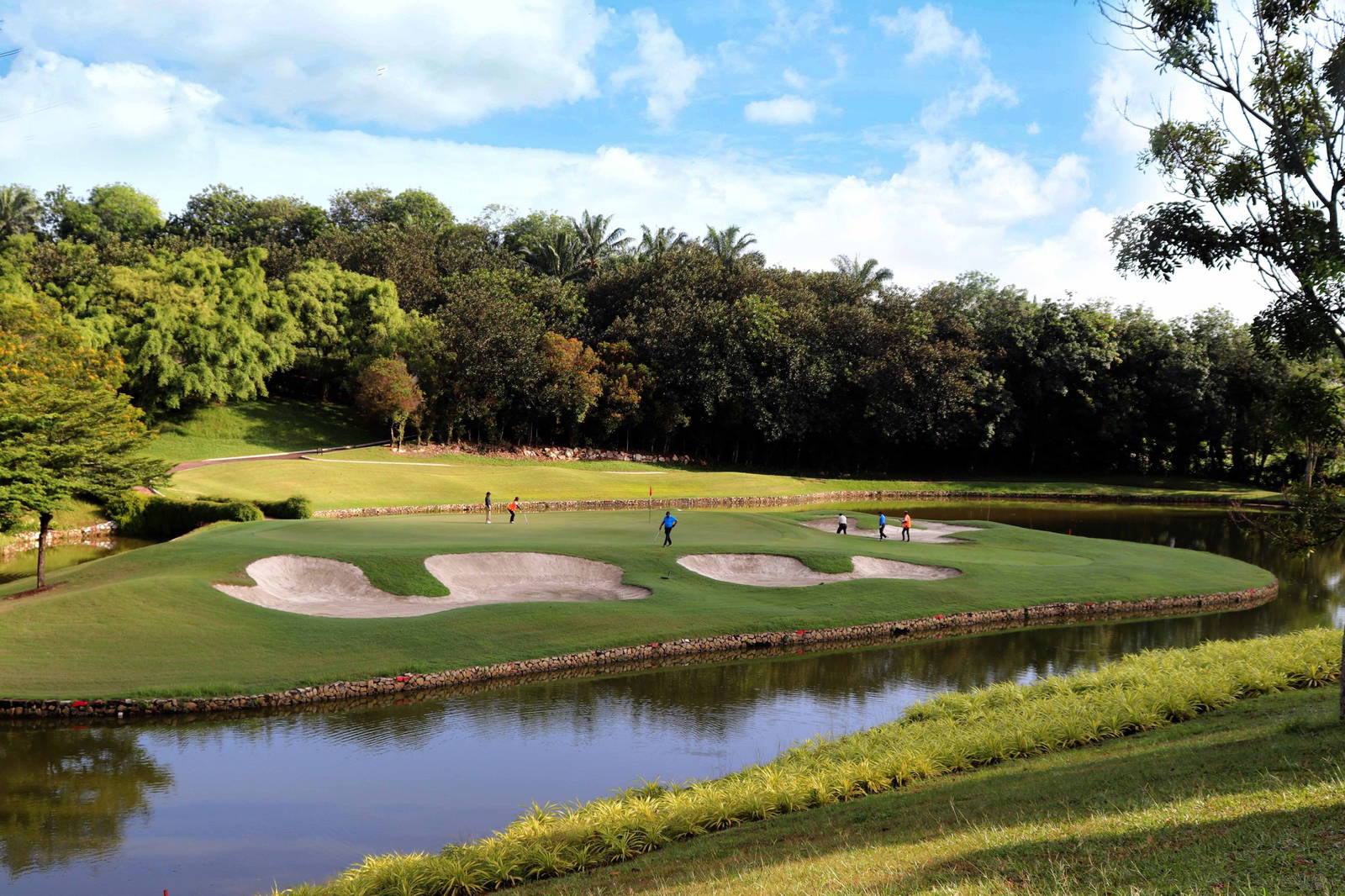 Island Green, Glenmarie Golf & Country Club, Kuala Lumpur, Malaysia