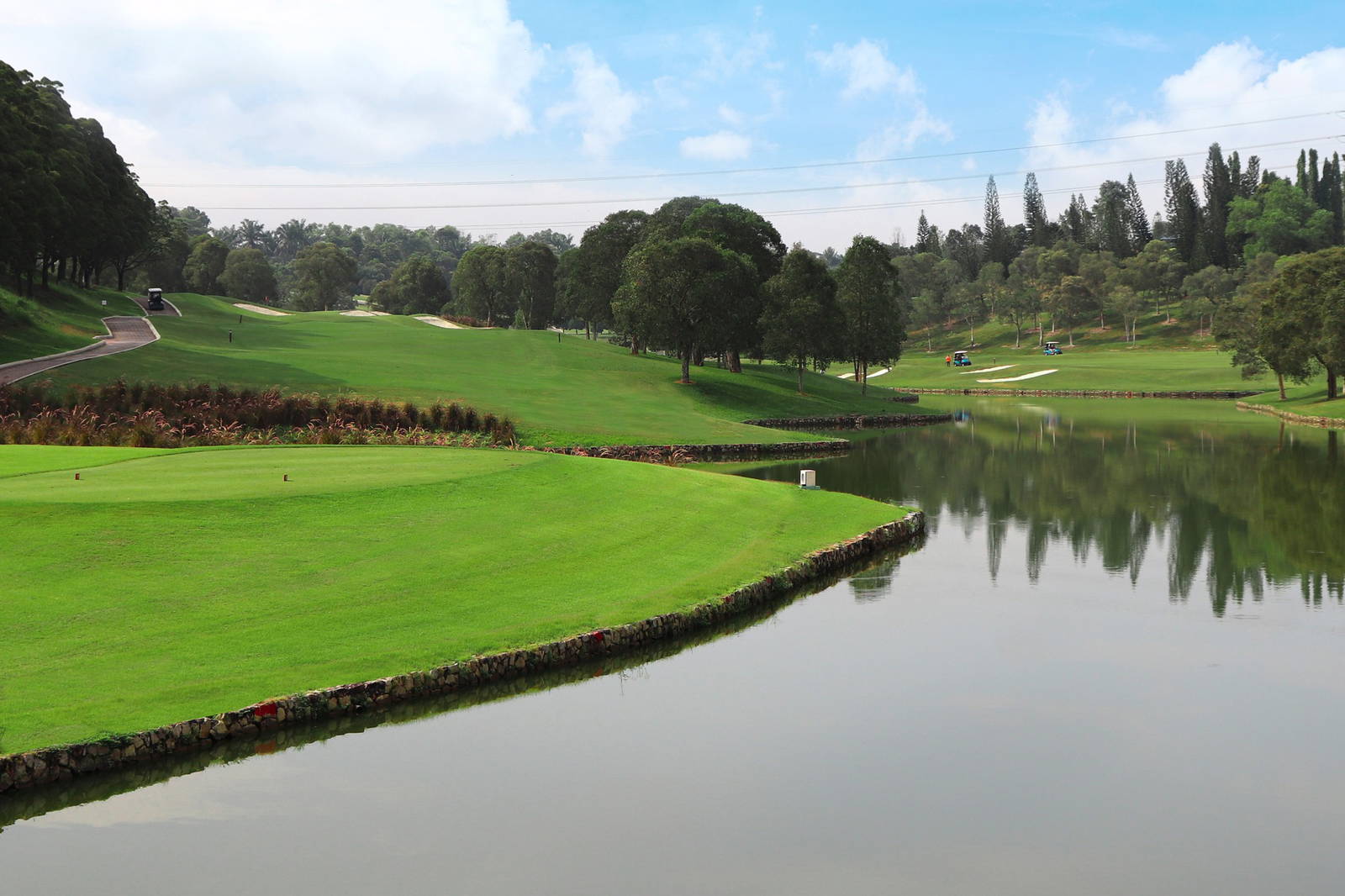 Tee Box, Glenmarie Golf & Country Club, Kuala Lumpur, Malaysia