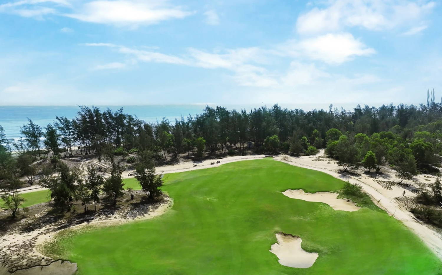 Aerial View, Golden Sands Golf Resort (North Course), Da Nang / Hoi An