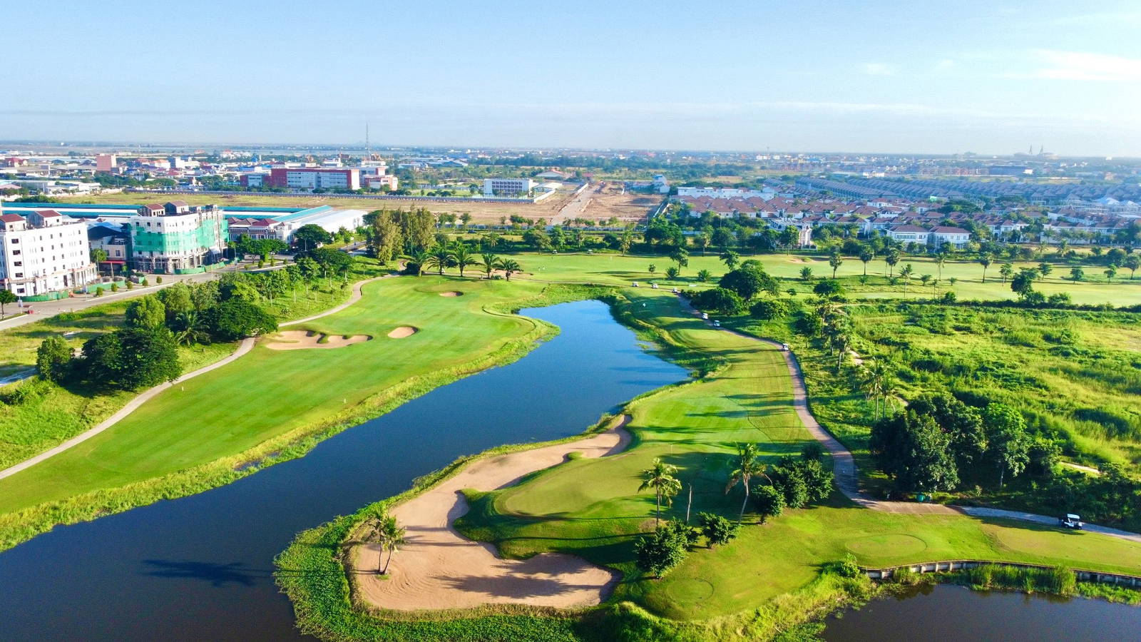 Aerial View, Grand Phnom Penh Golf Club, Phnom Penh, Cambodia