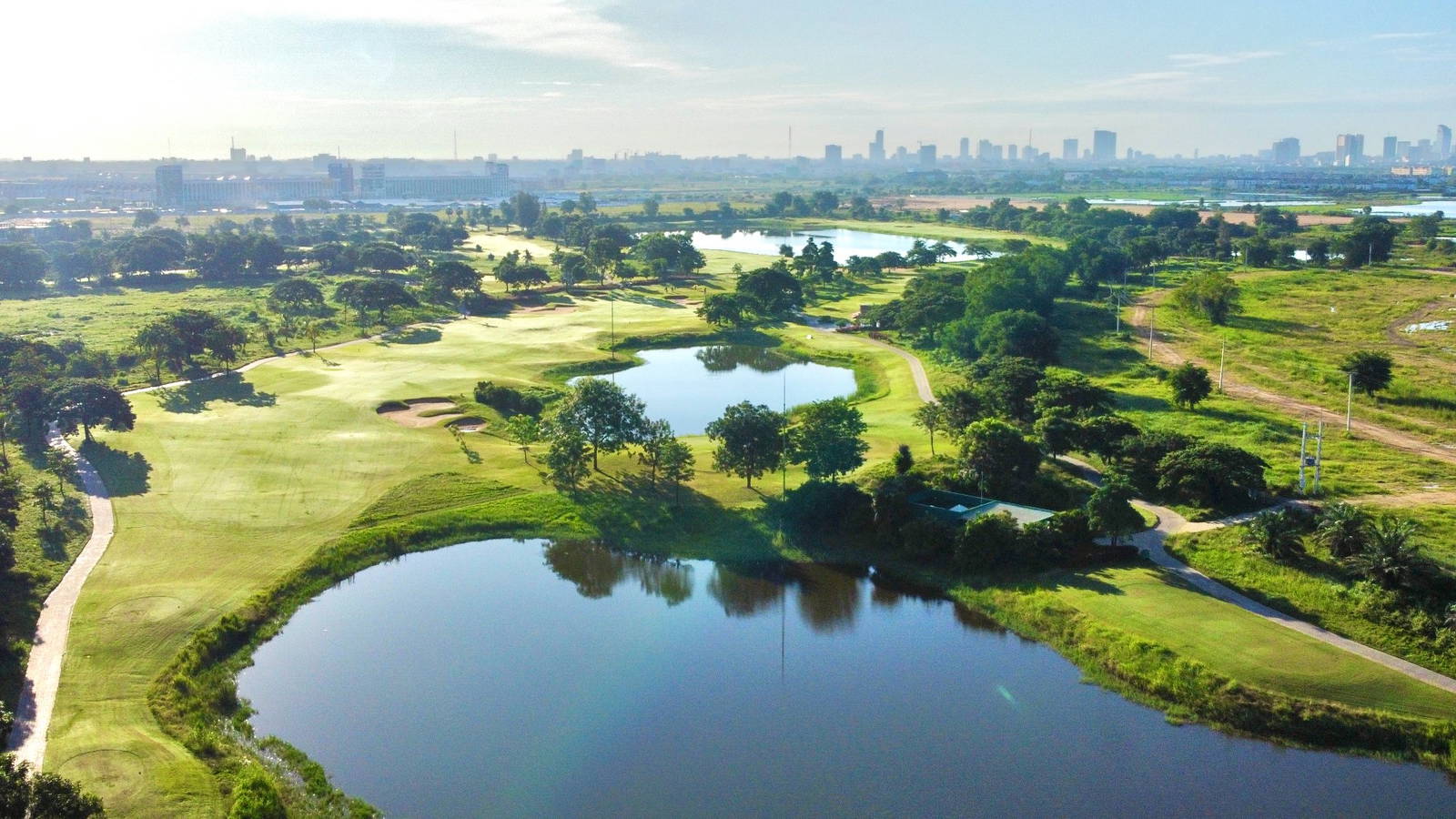 Aerial View, Grand Phnom Penh Golf Club, Phnom Penh, Cambodia