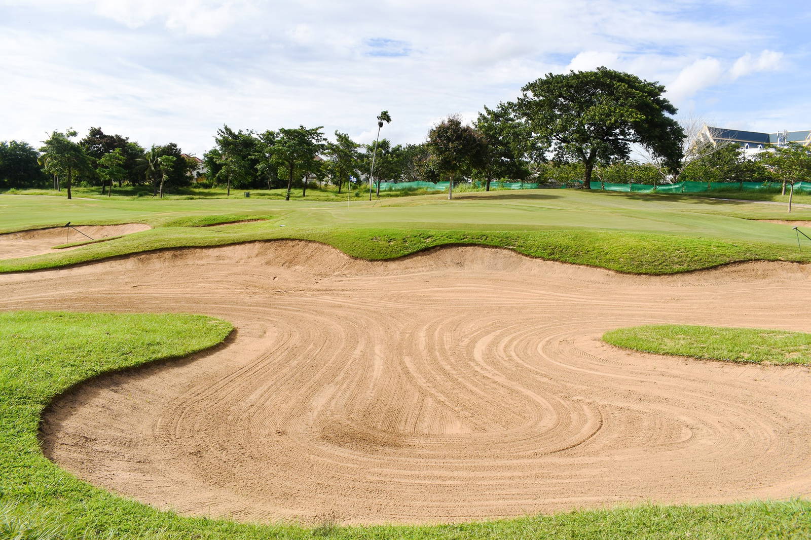 Greenside Bunker, Grand Phnom Penh Golf Club, Phnom Penh, Cambodia