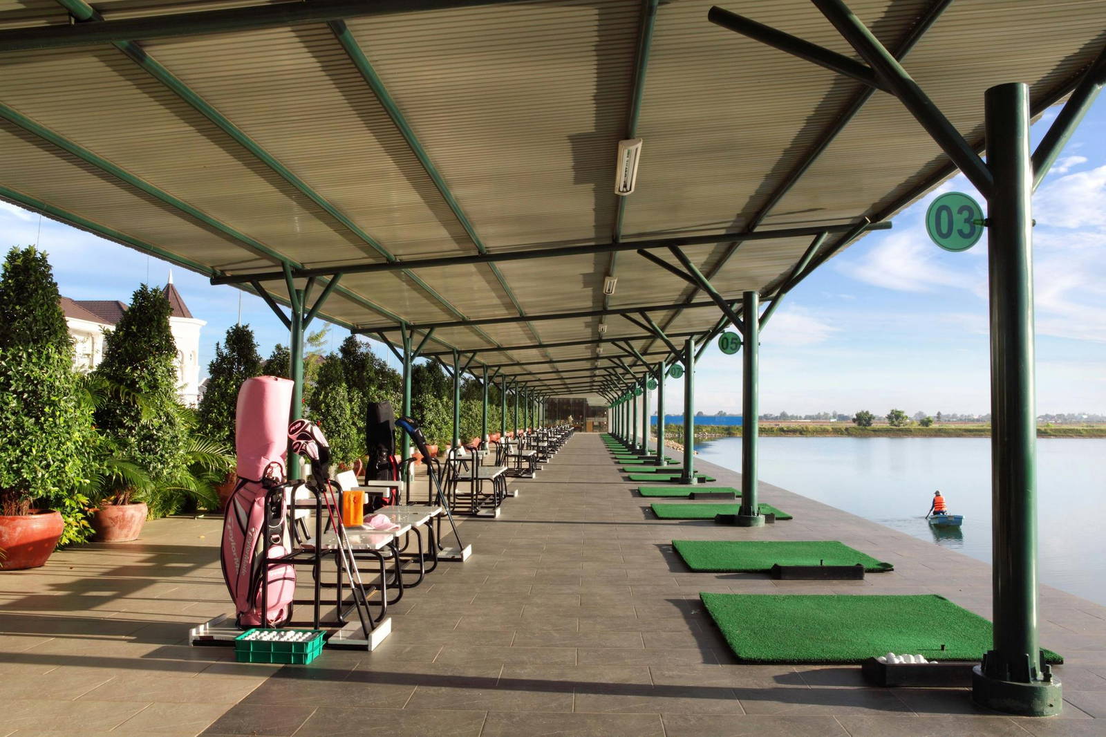 Driving Range, Grand Phnom Penh Golf Club, Phnom Penh, Cambodia