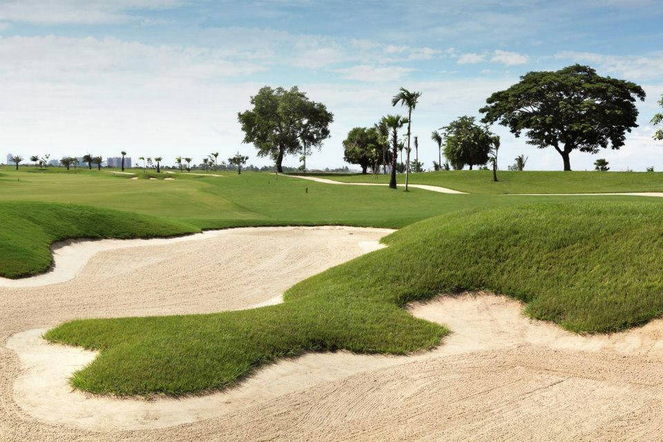 Fairway Bunker, Grand Phnom Penh Golf Club, Phnom Penh, Cambodia