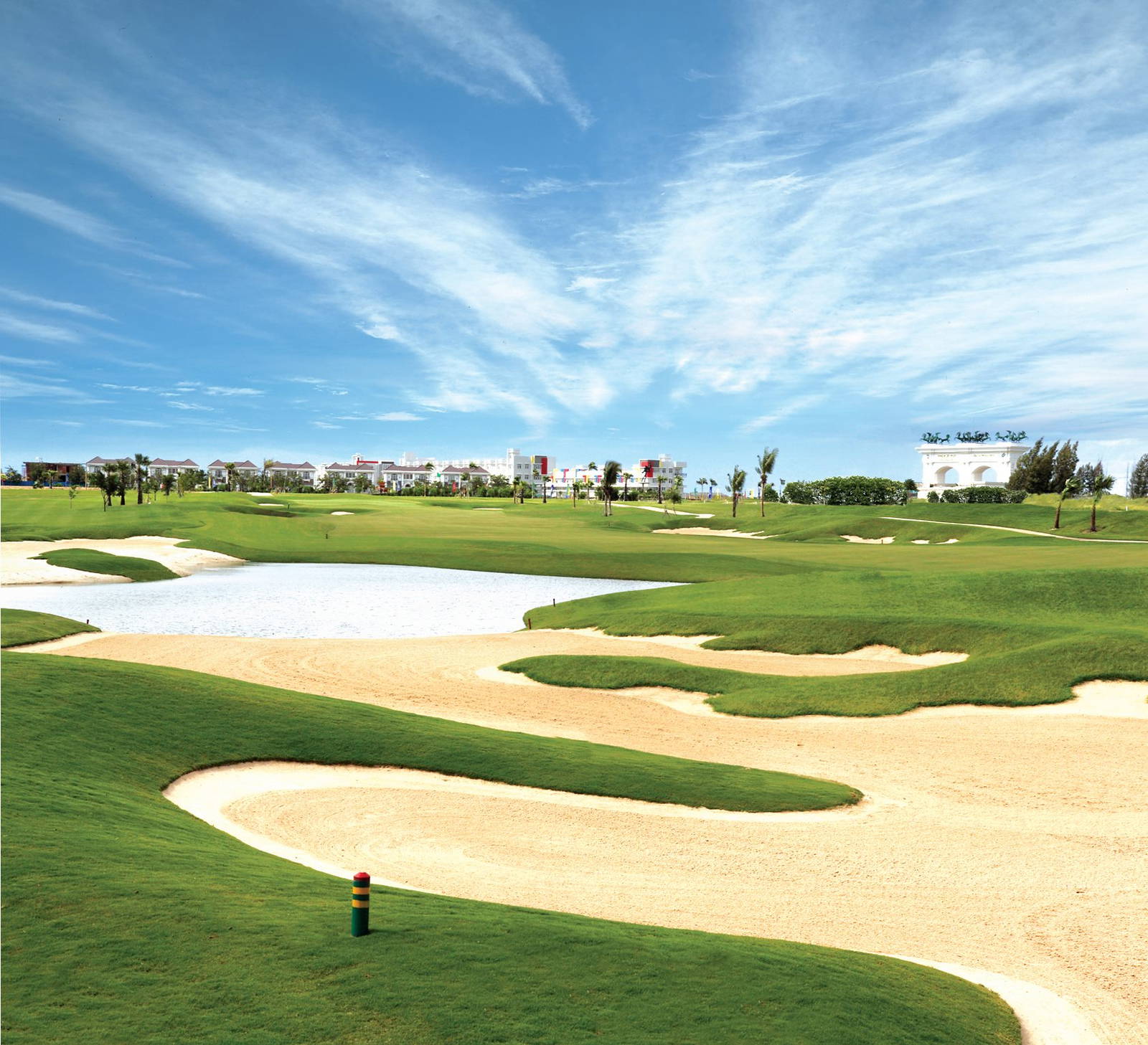 Fairway Bunker, Grand Phnom Penh Golf Club, Phnom Penh, Cambodia