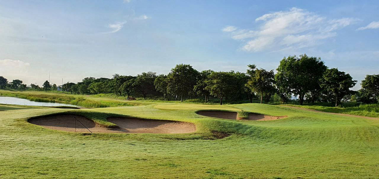 Green, Bunker, Grand Phnom Penh Golf Club, Phnom Penh, Cambodia