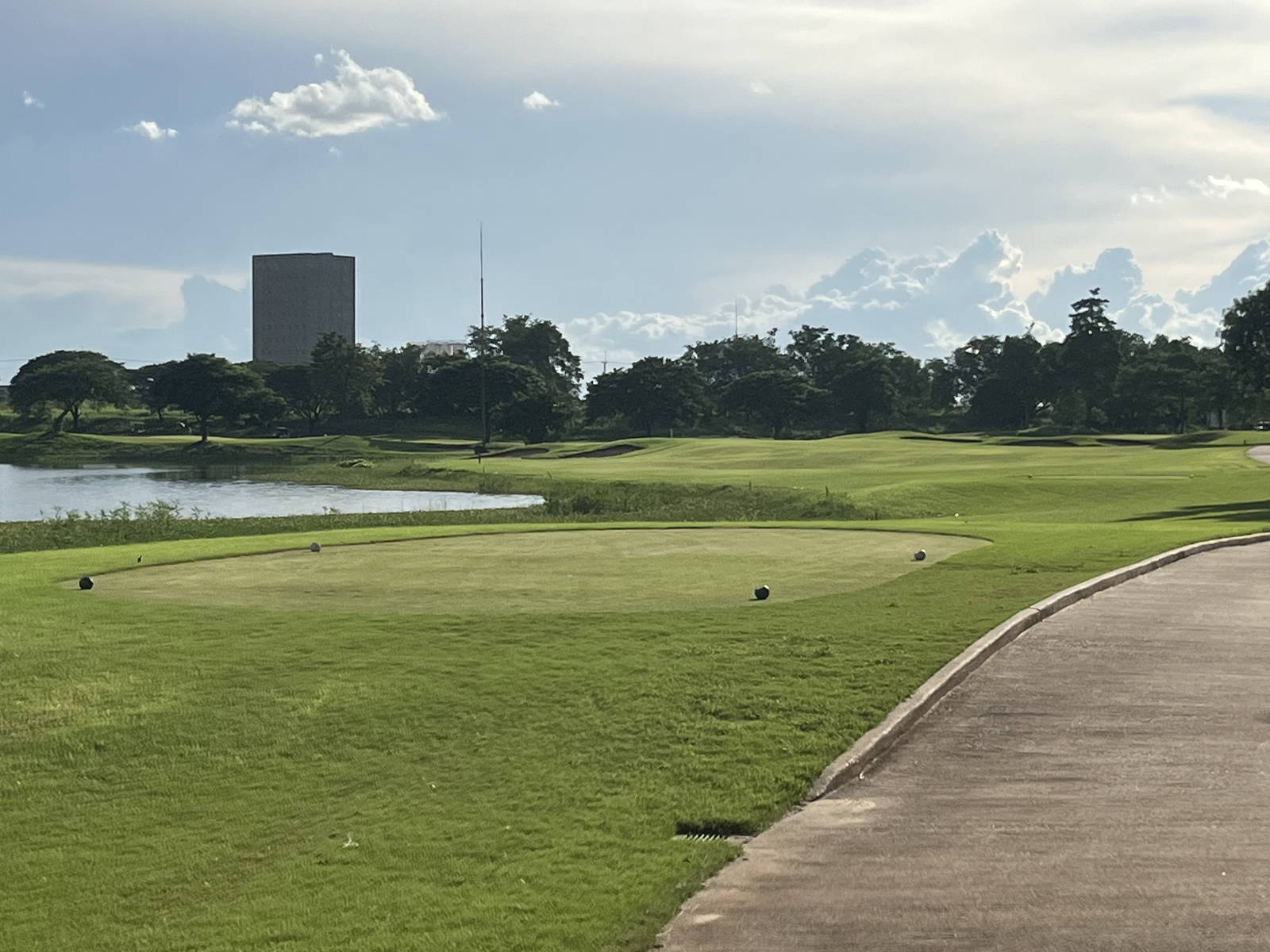 Tee Box, Grand Phnom Penh Golf Club, Phnom Penh, Cambodia