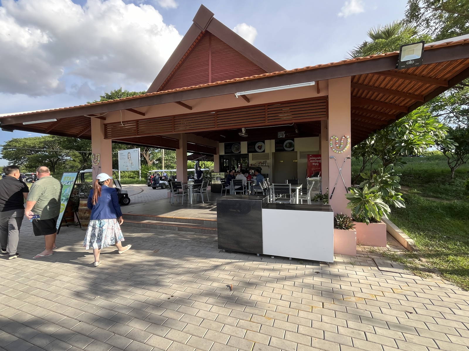 Tea House, Grand Phnom Penh Golf Club, Phnom Penh, Cambodia