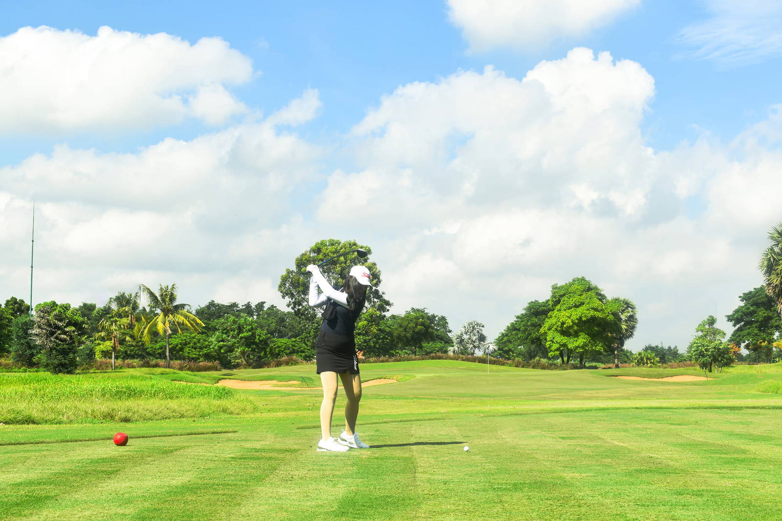 Tee Box, Grand Phnom Penh Golf Club, Phnom Penh, Cambodia