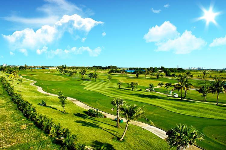 Tee Box, Grand Phnom Penh Golf Club, Phnom Penh, Cambodia