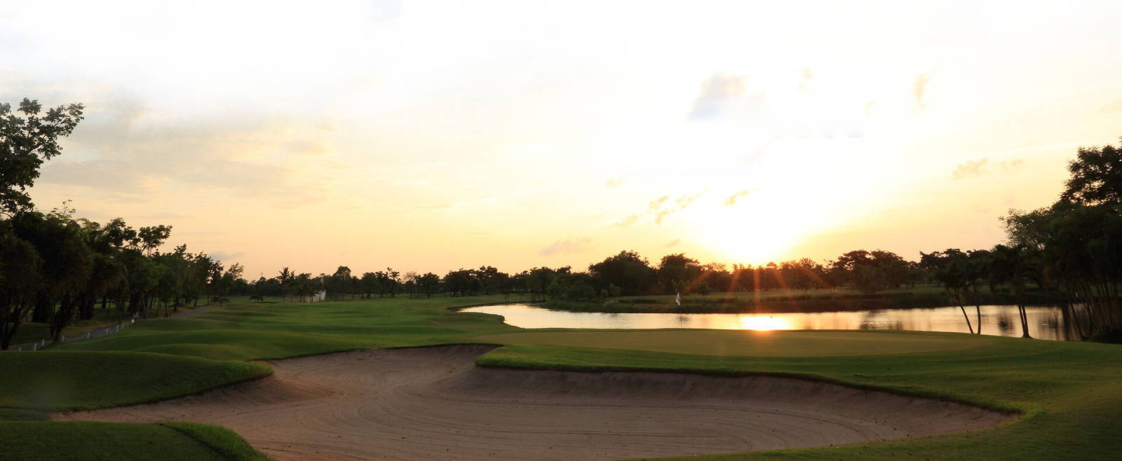 Greenside Bunker, Green Valley Country Club, Bangkok, Thailand