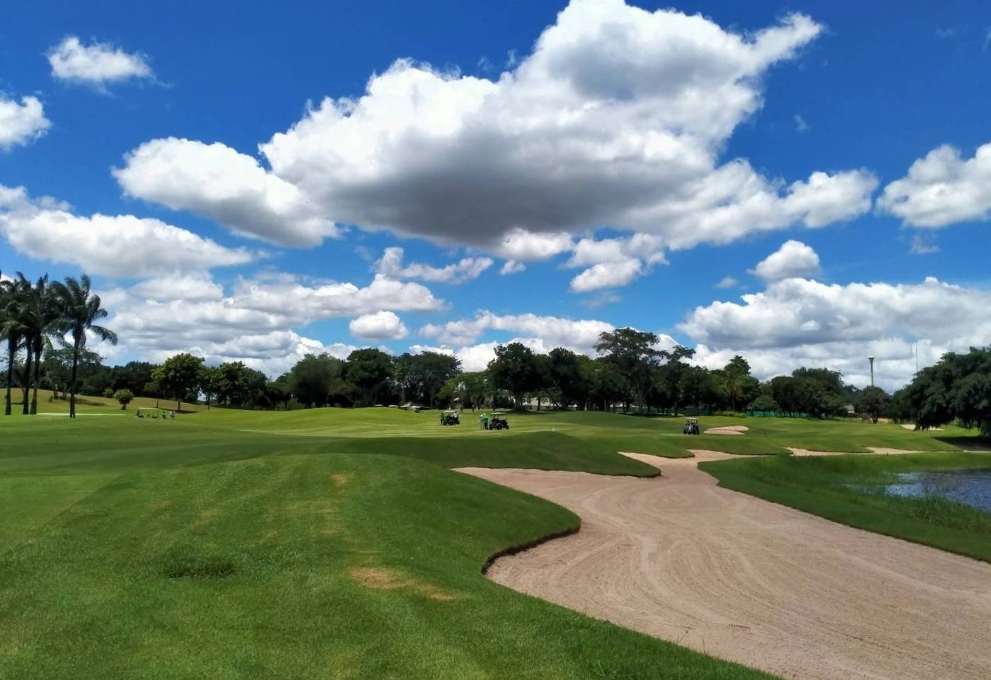 Fairway Bunker, Greenwood Golf Club, Pattaya, Thailand