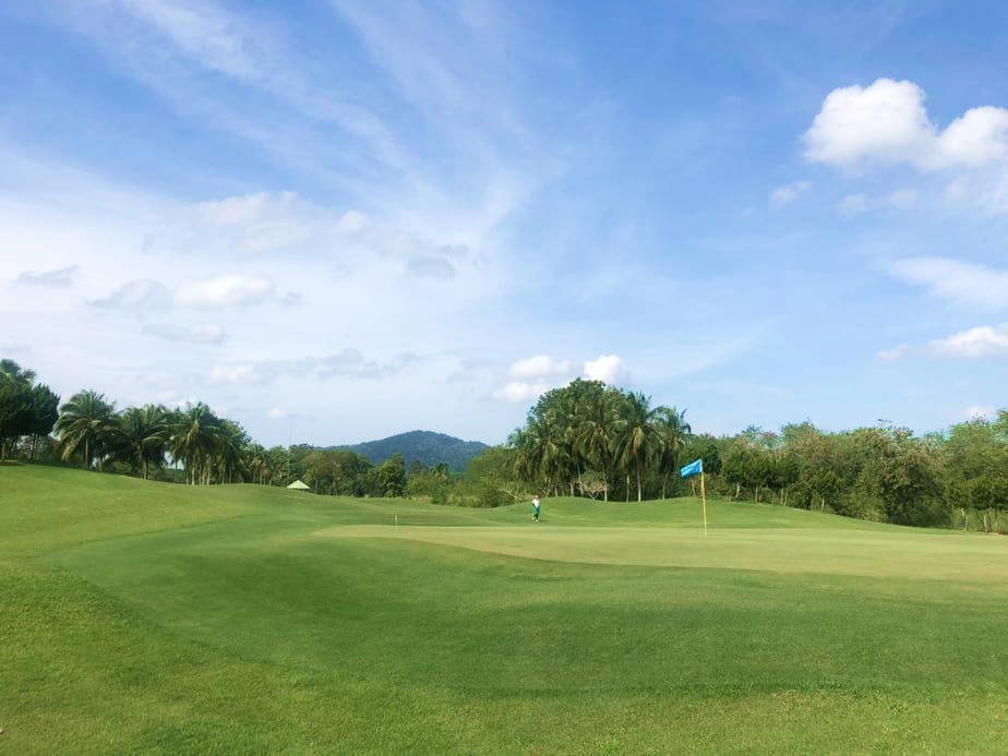 Green, Greenwood Golf Club, Pattaya, Thailand