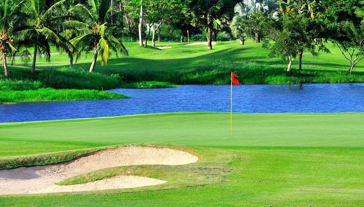 Green, Greenwood Golf Club, Pattaya, Thailand