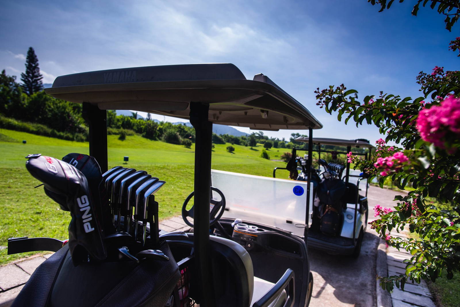 Cart, Hanoi Golf Club, Hanoi, Vietnam