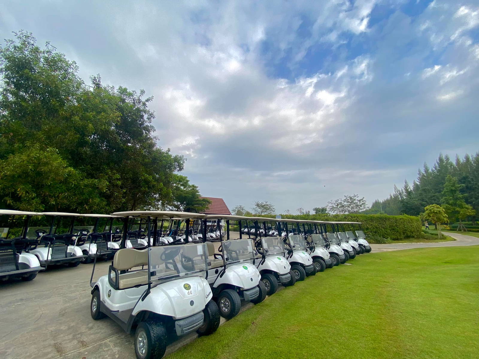 Cart, Hariphunchai Golf Club, Chiang Mai, Thailand