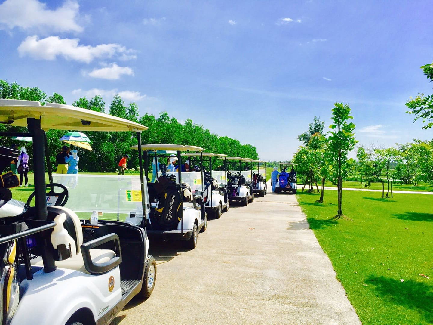 Cart, Hariphunchai Golf Club, Chiang Mai, Thailand