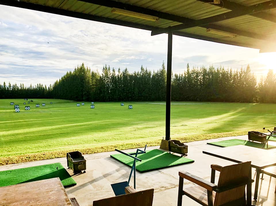Driving Range, Hariphunchai Golf Club, Chiang Mai, Thailand